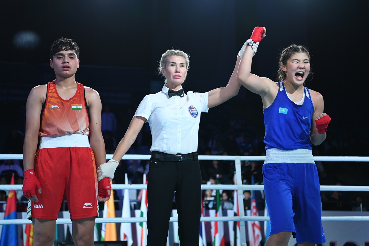 Kazakh Female Wrestler Wins Gold at Asian Wrestling Championship - The  Astana Times